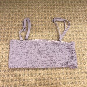 Maaji reversible bikini top.